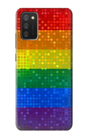 Samsung Galaxy A03S Hard Case Rainbow Gay LGBT Pride Flag