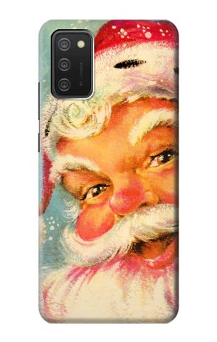 Samsung Galaxy A03S Hard Case Christmas Vintage Santa