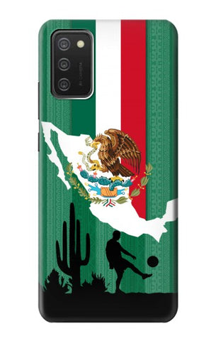 Samsung Galaxy A03S Hard Case Mexico Football Flag