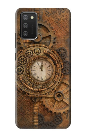 Samsung Galaxy A03S Hard Case Clock Gear Streampunk