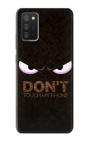 Samsung Galaxy A03S Hard Case Do Not Touch My Phone