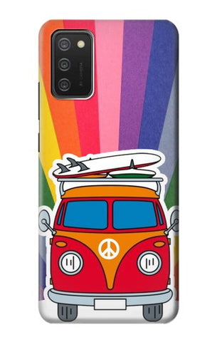 Samsung Galaxy A03S Hard Case Hippie Van