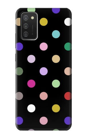 Samsung Galaxy A03S Hard Case Colorful Polka Dot