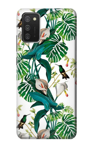 Samsung Galaxy A03S Hard Case Leaf Life Birds
