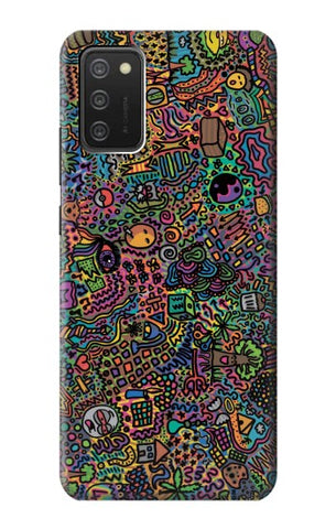 Samsung Galaxy A03S Hard Case Psychedelic Art