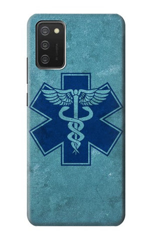 Samsung Galaxy A03S Hard Case Caduceus Medical Symbol