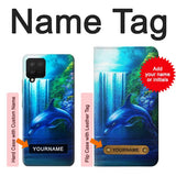 Samsung Galaxy A42 5G Hard Case Dolphin with custom name