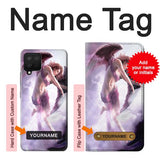 Samsung Galaxy A42 5G Hard Case Fantasy Angel with custom name