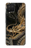 Samsung Galaxy A42 5G Hard Case Gold Dragon