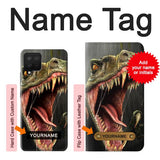 Samsung Galaxy A42 5G Hard Case T-Rex Dinosaur with custom name