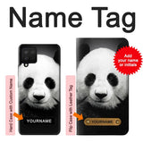 Samsung Galaxy A42 5G Hard Case Panda Bear with custom name