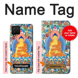 Samsung Galaxy A42 5G Hard Case Buddha Paint with custom name