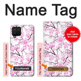 Samsung Galaxy A42 5G Hard Case Sakura Cherry Blossoms with custom name