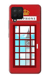 Samsung Galaxy A42 5G Hard Case England Classic British Telephone Box Minimalist