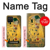 Samsung Galaxy A42 5G Hard Case Gustav Klimt The Kiss with custom name