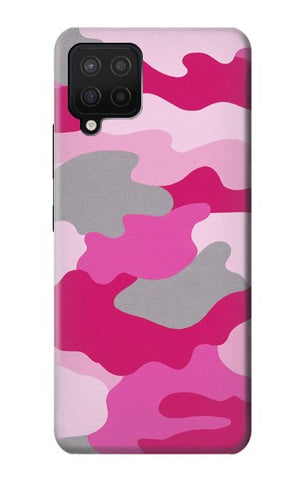 Samsung Galaxy A42 5G Hard Case Pink Camouflage
