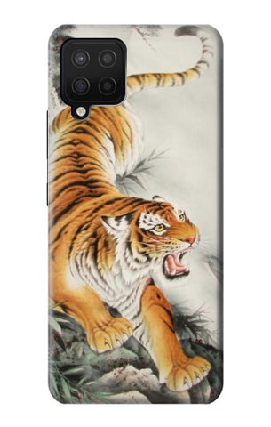 Samsung Galaxy A42 5G Hard Case Chinese Tiger Tattoo Painting