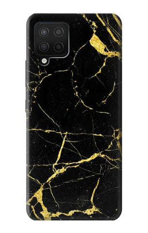 Samsung Galaxy A42 5G Hard Case Gold Marble Graphic Printed