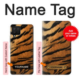 Samsung Galaxy A42 5G Hard Case Tiger Stripes Texture with custom name