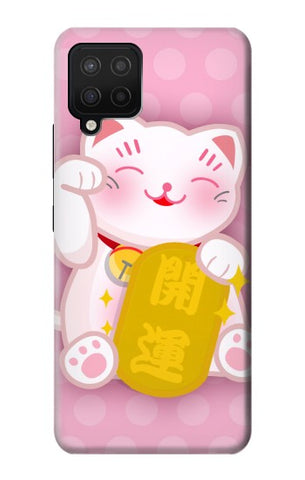 Samsung Galaxy A42 5G Hard Case Neko Lucky Cat