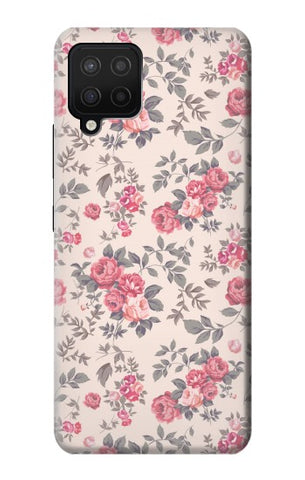 Samsung Galaxy A42 5G Hard Case Vintage Rose Pattern