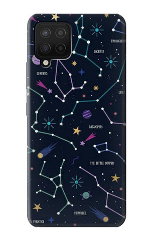 Samsung Galaxy A42 5G Hard Case Star Map Zodiac Constellations