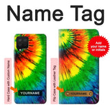 Samsung Galaxy A42 5G Hard Case Tie Dye with custom name