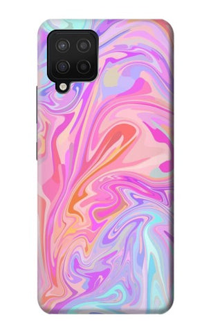 Samsung Galaxy A42 5G Hard Case Digital Art Colorful Liquid