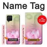 Samsung Galaxy A42 5G Hard Case Lotus flower Buddhism with custom name