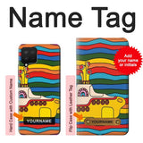 Samsung Galaxy A42 5G Hard Case Hippie Yellow Submarine with custom name