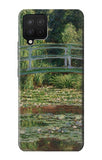 Samsung Galaxy A42 5G Hard Case Claude Monet Footbridge and Water Lily Pool