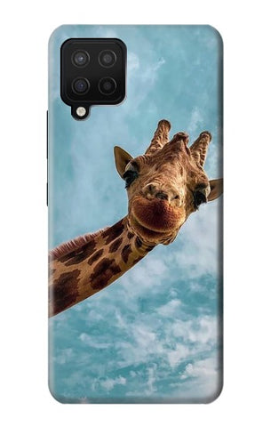 Samsung Galaxy A42 5G Hard Case Cute Smile Giraffe