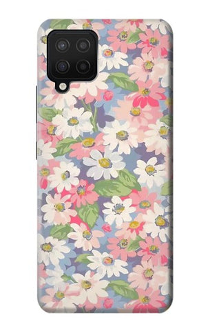 Samsung Galaxy A42 5G Hard Case Floral Flower Art Pattern