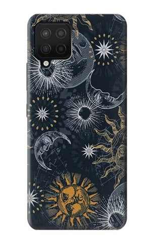 Samsung Galaxy A42 5G Hard Case Moon and Sun
