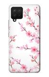 Samsung Galaxy A42 5G Hard Case Pink Cherry Blossom Spring Flower