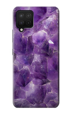 Samsung Galaxy A42 5G Hard Case Purple Quartz Amethyst Graphic Printed