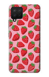 Samsung Galaxy A42 5G Hard Case Strawberry Pattern