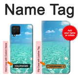 Samsung Galaxy A42 5G Hard Case Summer Ocean Beach with custom name