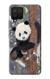 Samsung Galaxy A42 5G Hard Case Cute Baby Panda Snow Painting