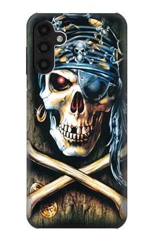 Samsung Galaxy A13 4G Hard Case Pirate Skull Punk Rock