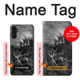 Samsung Galaxy A13 4G Hard Case Gustave Dore Paradise Lost with custom name