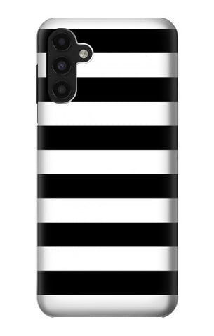 Samsung Galaxy A13 4G Hard Case Black and White Striped