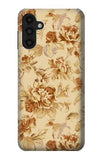 Samsung Galaxy A13 4G Hard Case Flower Floral Vintage Pattern