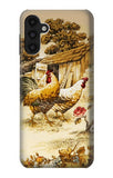 Samsung Galaxy A13 4G Hard Case French Country Chicken