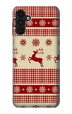 Samsung Galaxy A13 4G Hard Case Christmas Snow Reindeers