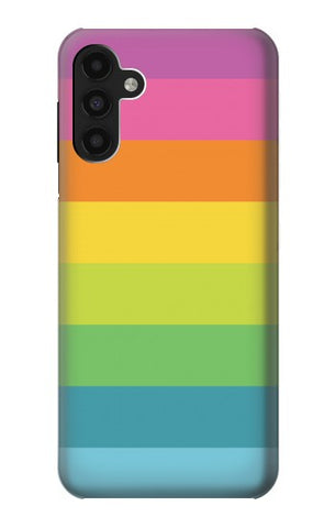 Samsung Galaxy A13 4G Hard Case Rainbow Pattern