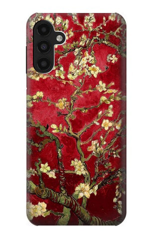 Samsung Galaxy A13 4G Hard Case Red Blossoming Almond Tree Van Gogh