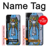 Samsung Galaxy A13 4G Hard Case High Priestess Tarot Card with custom name