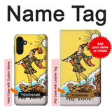 Samsung Galaxy A13 4G Hard Case Tarot Card The Fool with custom name