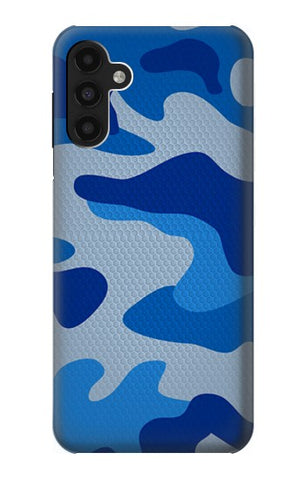 Samsung Galaxy A13 4G Hard Case Army Blue Camouflage